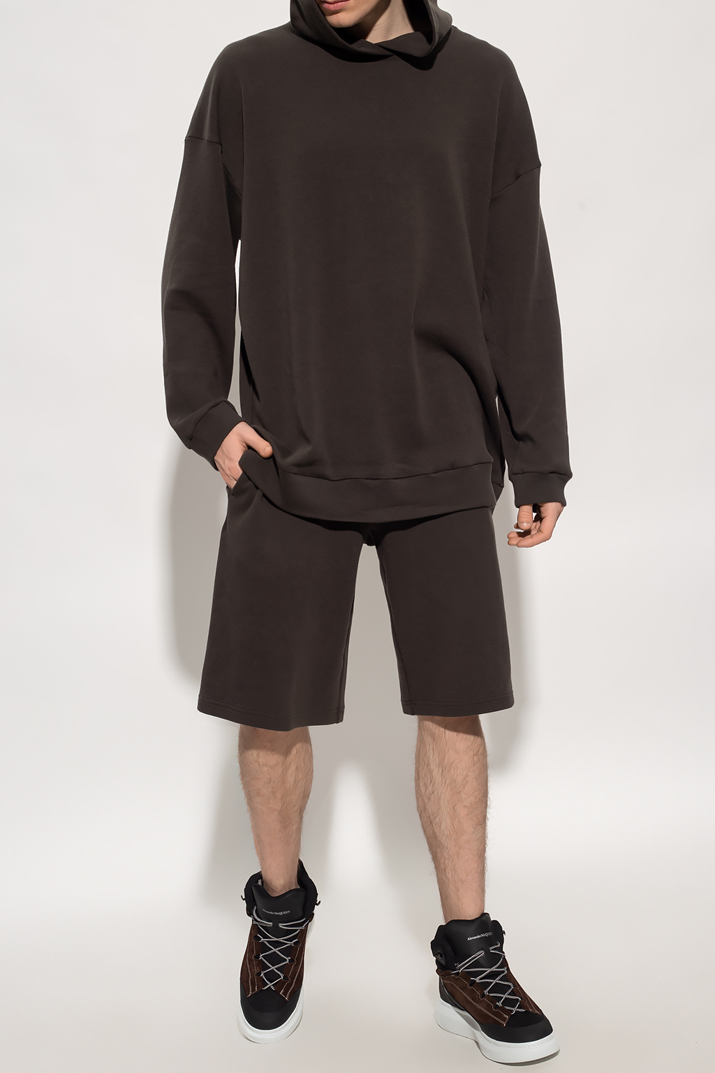 Essoni hoodie The Row Opening Ceremony logo embroidered V neck sweatshirt SchaferandweinerShops AG